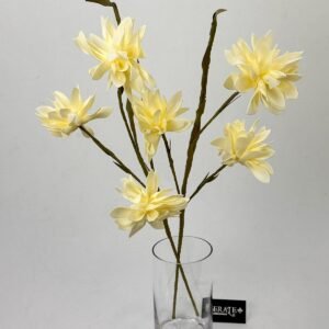 סט ענפי דליה Creamy Velvet